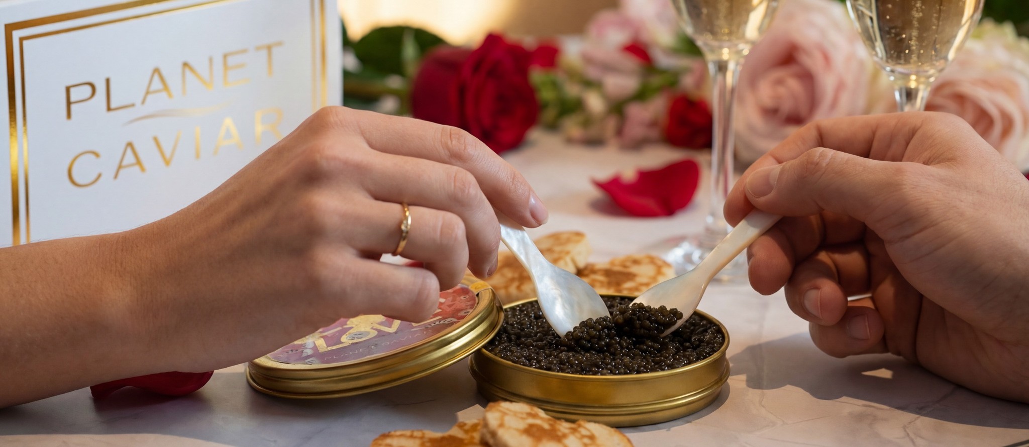 Caviar Saint-Valentin – Sélection Amour en édition limitée | Planet Caviar